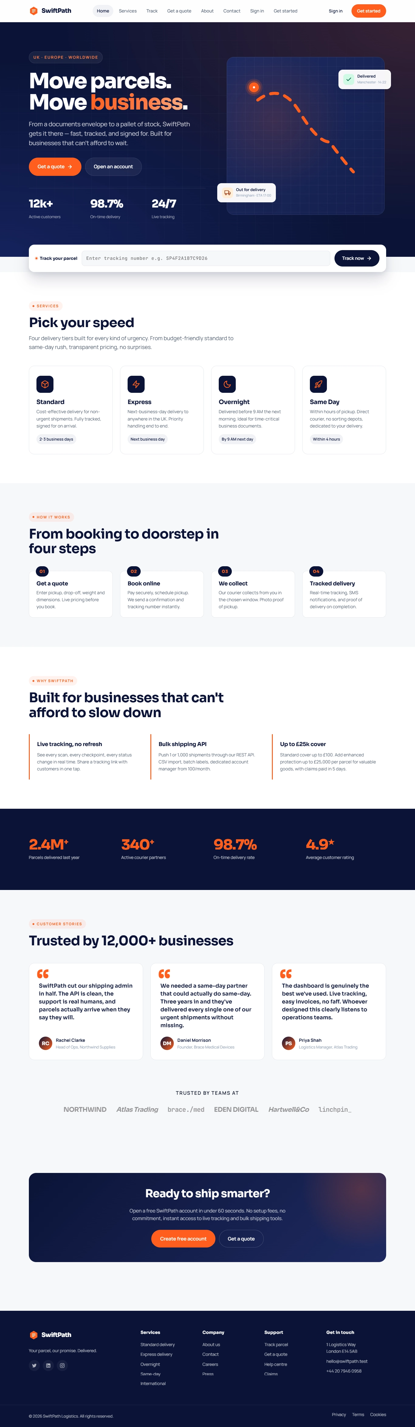 SwiftPath Logistics